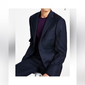 NWT , Men's Calvin Klein slim fit suit in blue size 44 long nwt